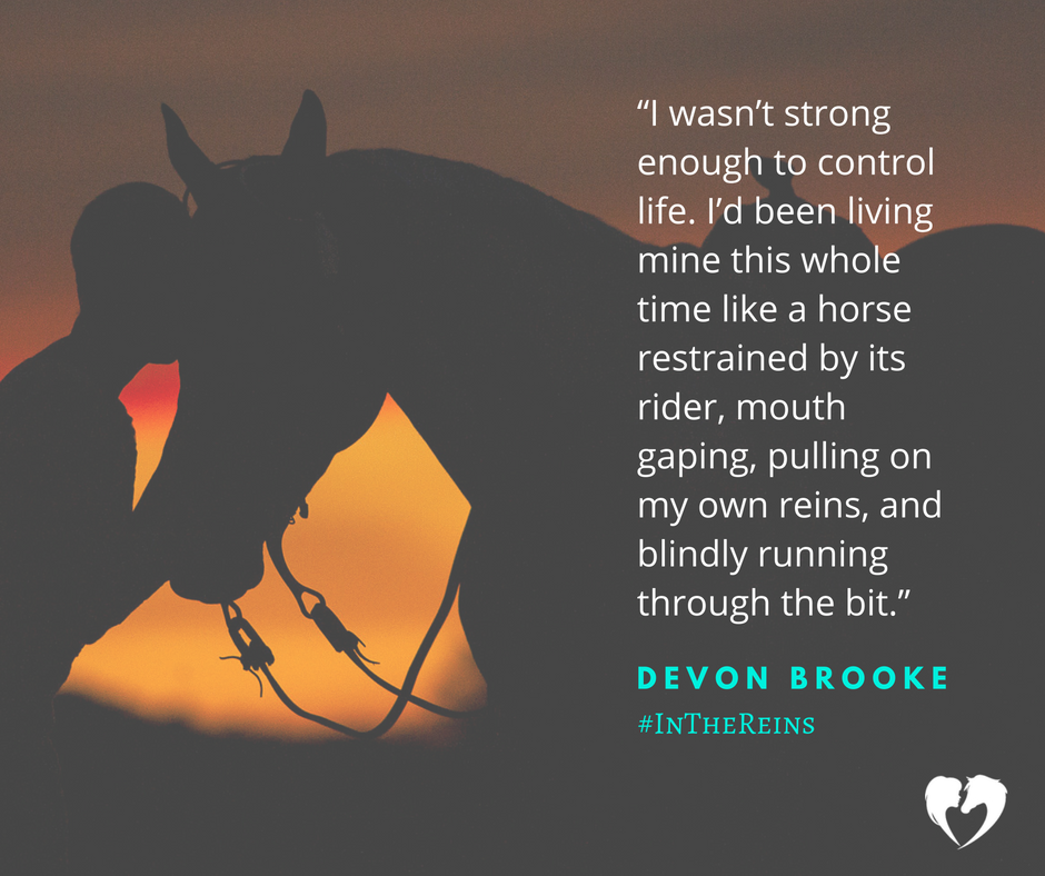 A Quote from Cowboy Romance Novel, In the Reins