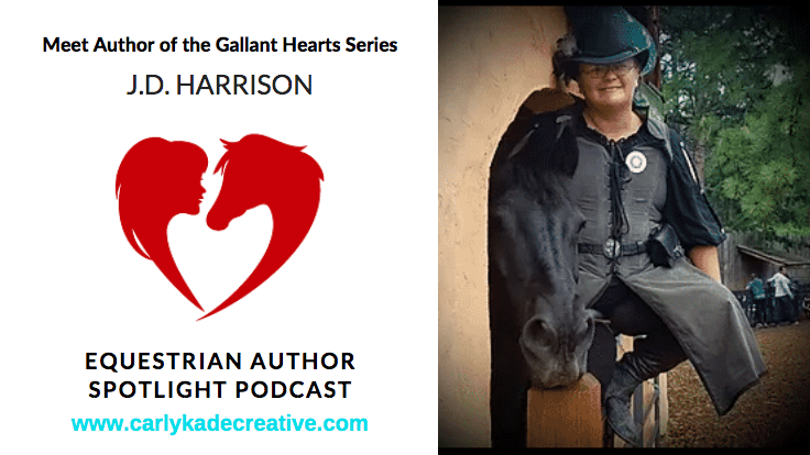 J.D. Harrison of the Gallant Hearts Book Series Podcast Interview with Carly Kade