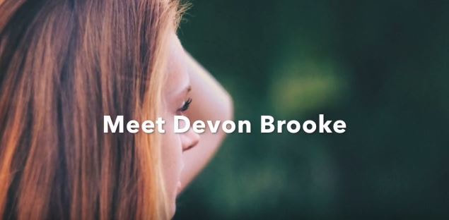 Devon Brooke is a character from Equestrian Romance Novel Cowboy Away