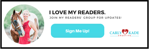 Author Carly Kade's Readers' Group Sign Up