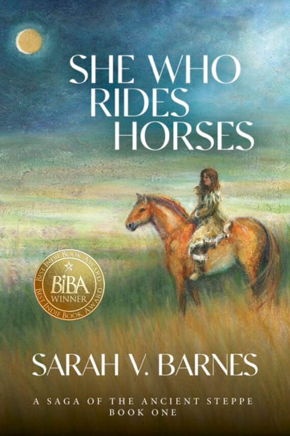 Sarah V. Barnes Author of She Who Rides Horses