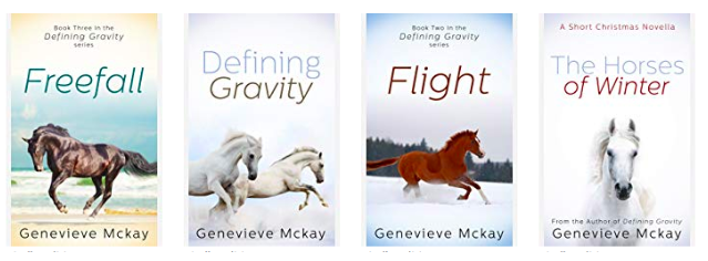 The Defining Gravity Horse Book Series by Genevieve Mckay