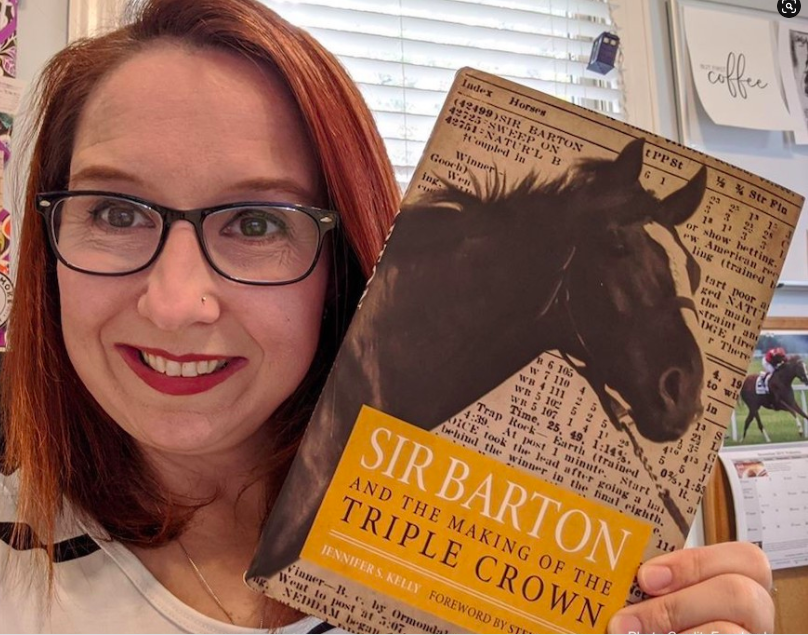 Jennifer S. Kelly, author of Sir Barton and the Making of the Triple Crown
