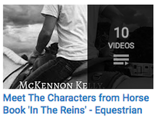 Meet the Characters from Equestrian Fiction Novel In the Reins