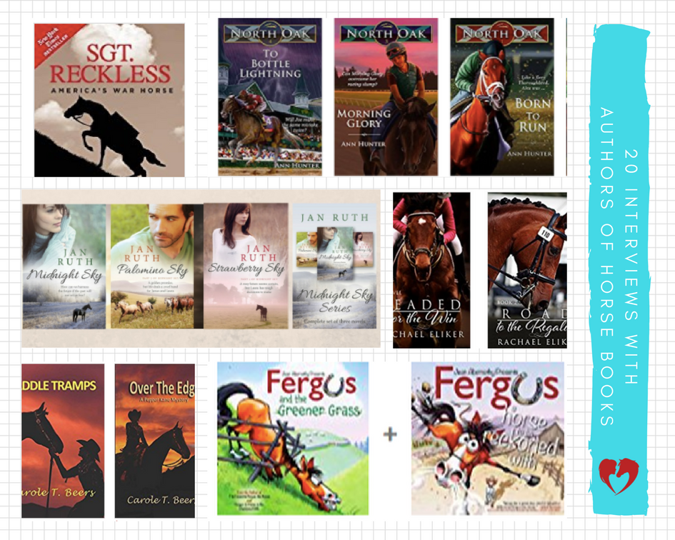 20 interviews with horse book authors 