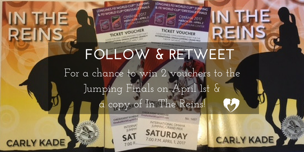 Enter to Win a signed copy of In The Reins and 2 Vouchers to the FEI World Cup Jumping Finals in Omaha