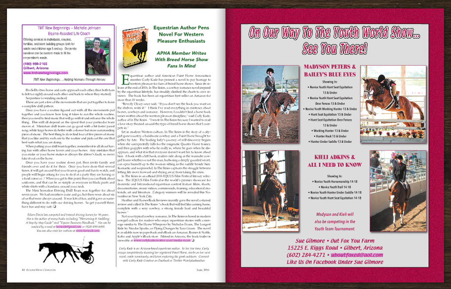 Arizona Horse Connection Magazine June Issue
