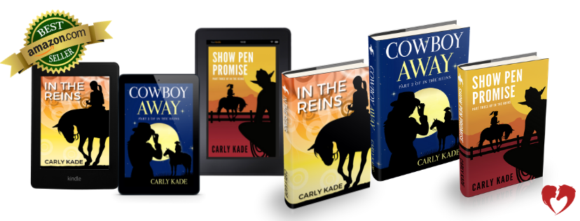 The In the Reins Equestrian Romance Horse Book Series by Carly Kade