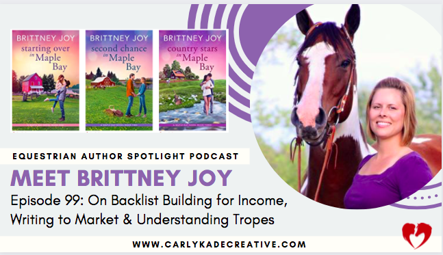 Brittney Joy Equestrian Author Spotlight Podcast