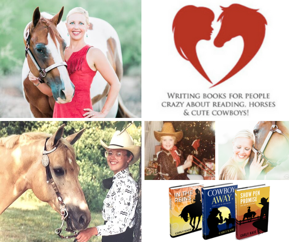 Carly Kade, Author of the In the Reins Equestrian Romance Horse Book Series