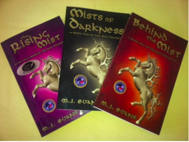 The Mist Trilogy Horse Book Series by M.J. Evans