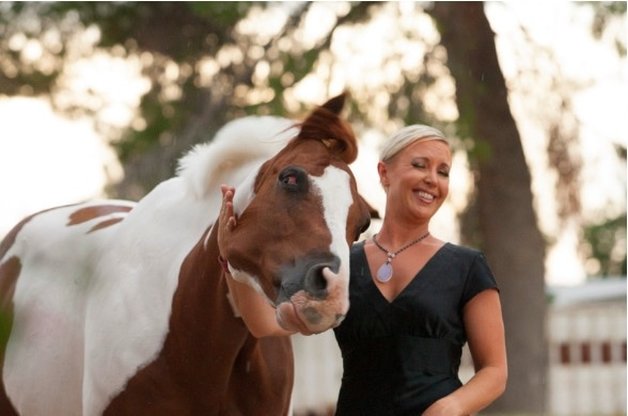 Author Carly Kade's Equine Photo Shoot Bloopers