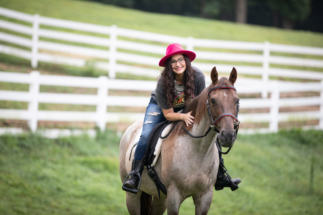 Equine Author Heather Wallace of The Timid Rider Equestrian Blog