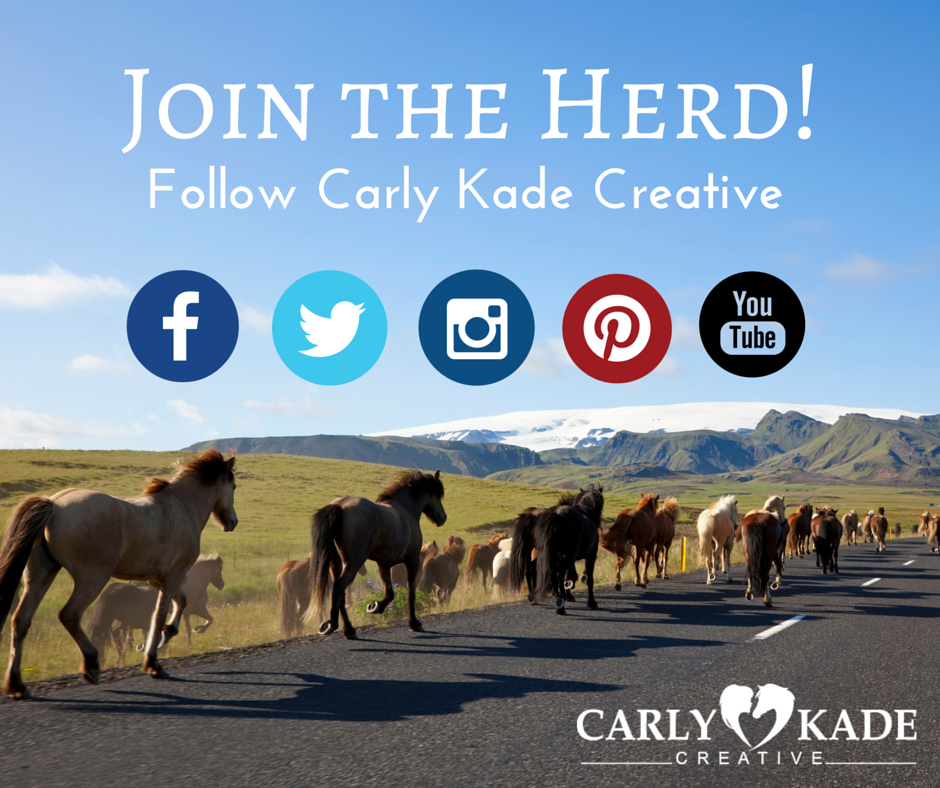 Follow Carly Kade Creative