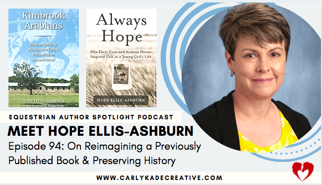 Hope Ellis-Ashburn Equestrian Author Spotlight Podcast