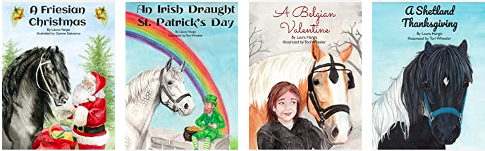 The Horsey Holiday Book Series by Laura Hargis