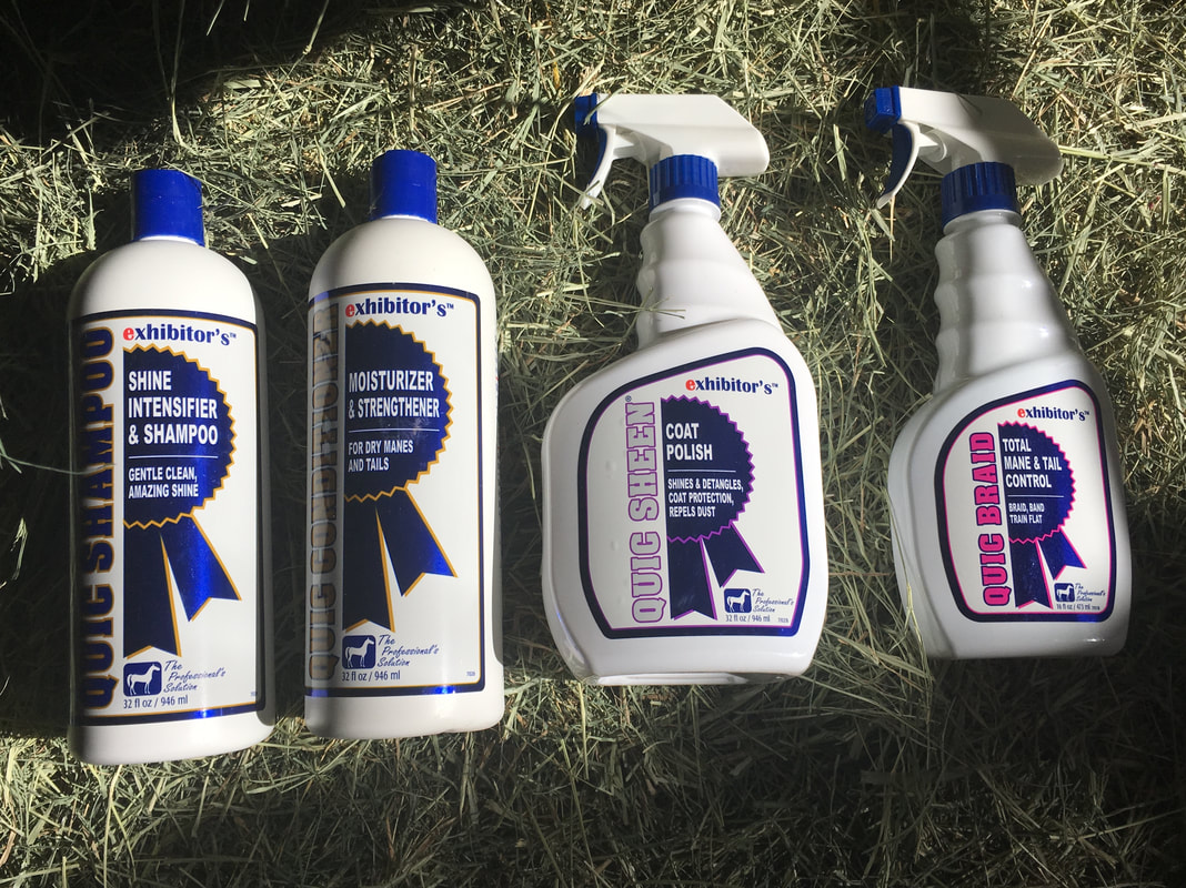 Exhibitor's Quic Horse Grooming Products