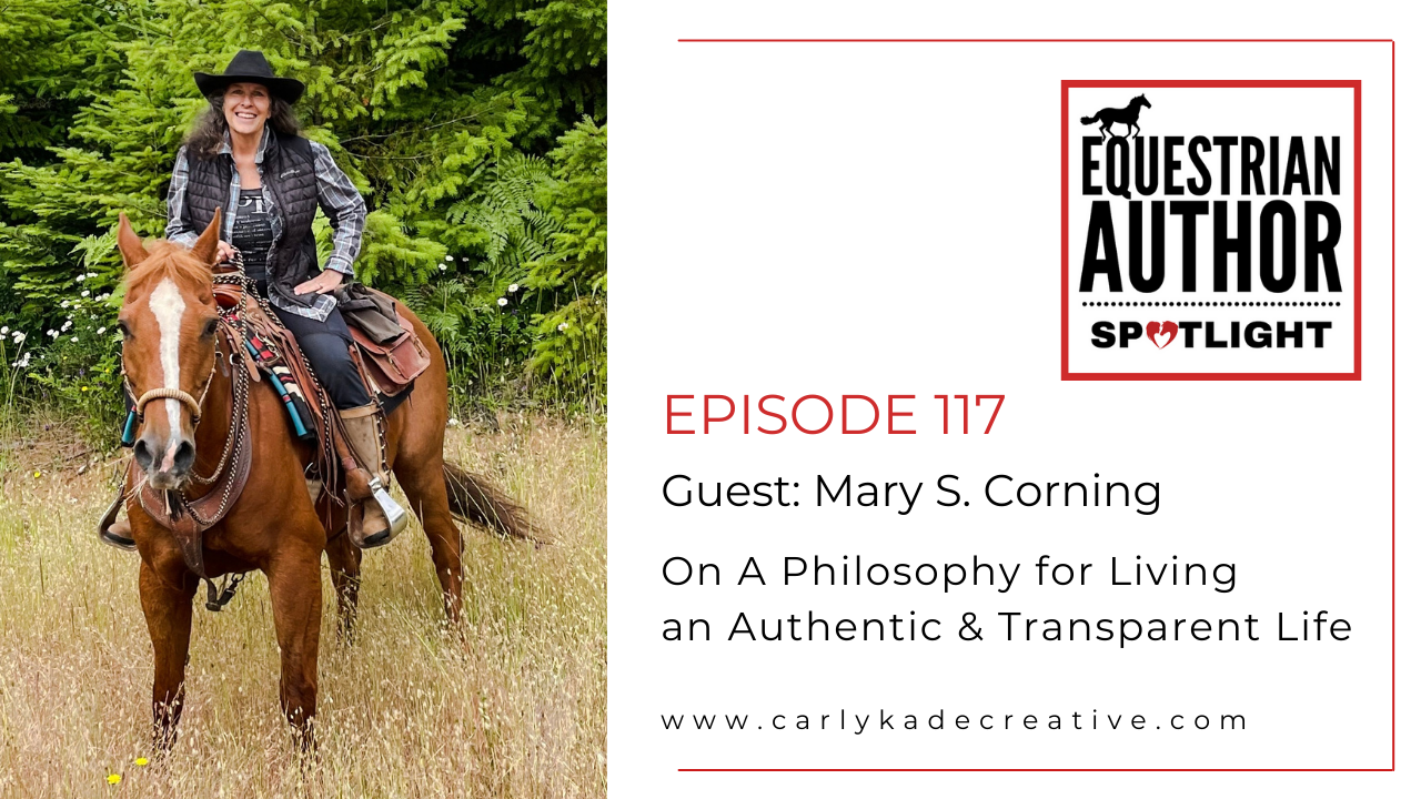 Mary S. Corning Equestrian Author Spotlight Podcast