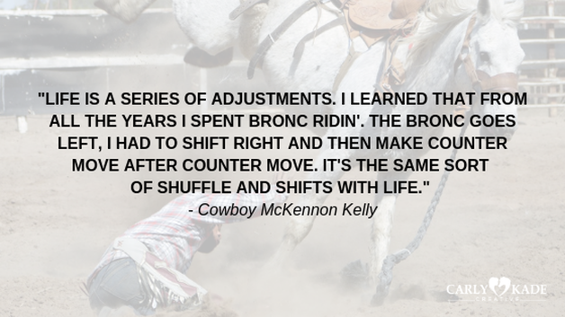 Cowboy Quotes from the In the Reins Horse Book Series by Carly Kade