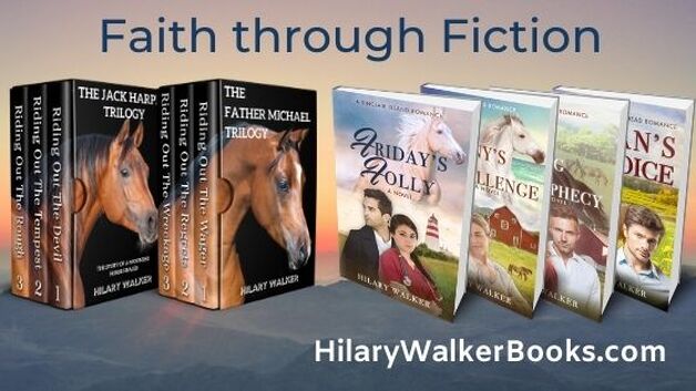 Christian Fiction Horse Books by Hilary Walker