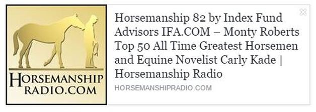 Equestrian Author Carly Kade Interview on Horsemanship Radio about her horse book In The Reins