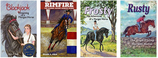 Horse Book Series by Equestrian Fiction Author Ellen Feld