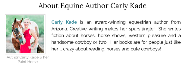 Equine Author Carly Kade of the In the Reins Horse Book Series