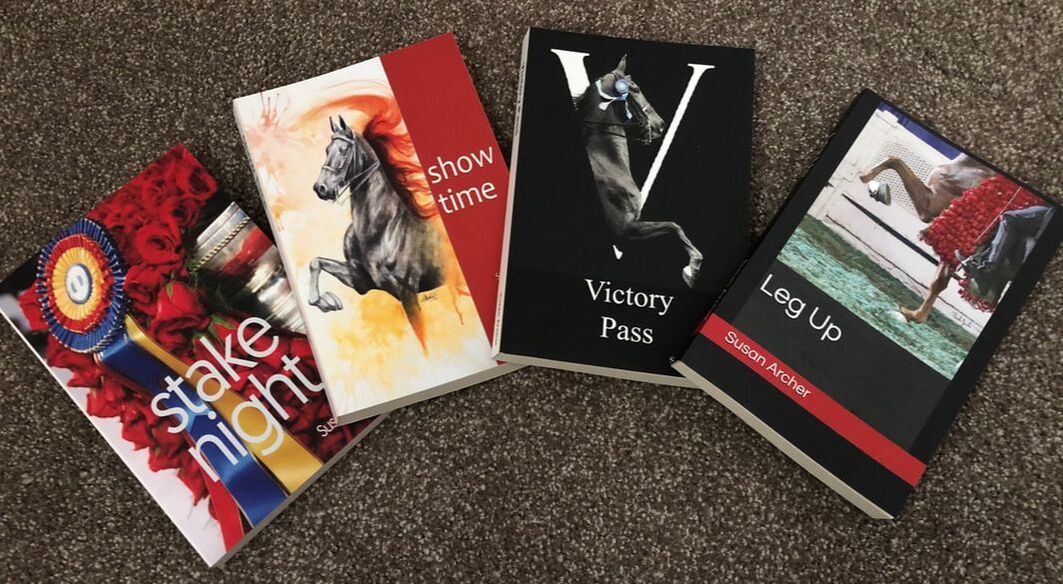 Stake Night Horse Book Series by Susan Archer