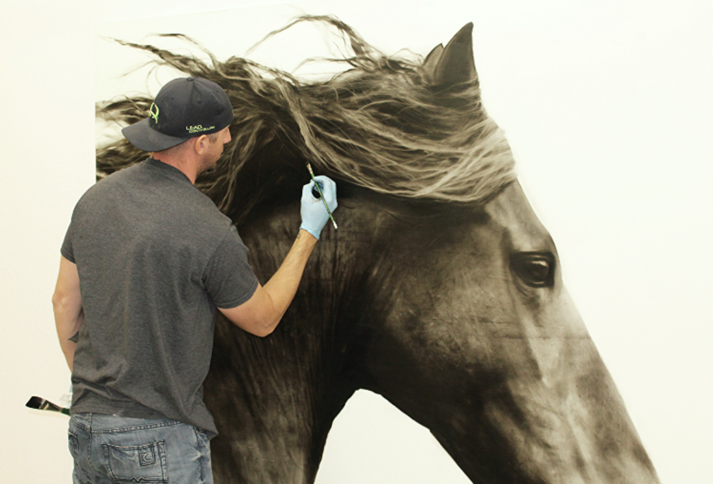 Horse Art by Kenneth Michael Peloke 