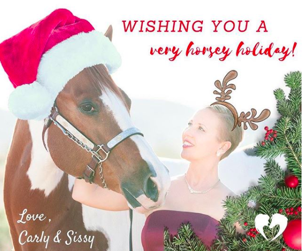 Horse Book Author Carly Kade and her Horse Sissy