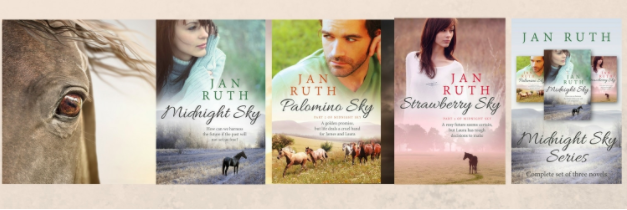 The Midnight Sky Horse Book Series by Jan Ruth