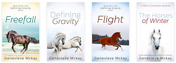 The Defining Gravity Horse Book Series by Genevieve Mckay
