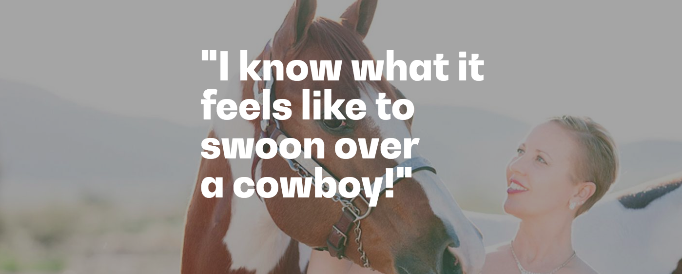 Why we love equestrian romance. A story on equine author Carly Kade by FEI.org